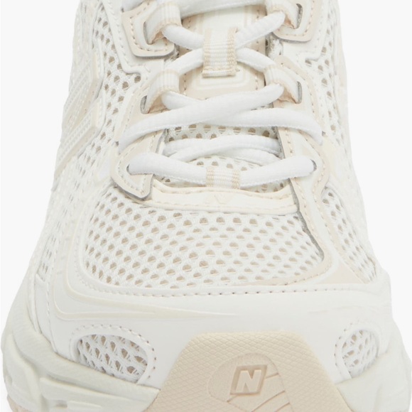 New Balance Gender Inclusive Bisque/Angora 740 Sneaker - Picture 3 of 5